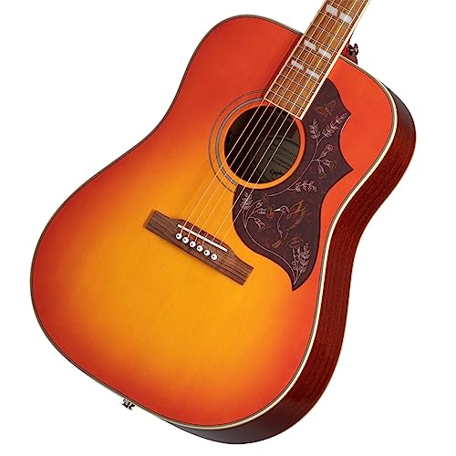 Amazon | epiphone/Hummingbird Studio Faded Cherry Sunburst
